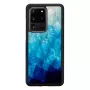 Apsauginis telefono dėklas iKins, skirtas Samsung Galaxy S20 Ultra, mėlynas ežeras / juodas