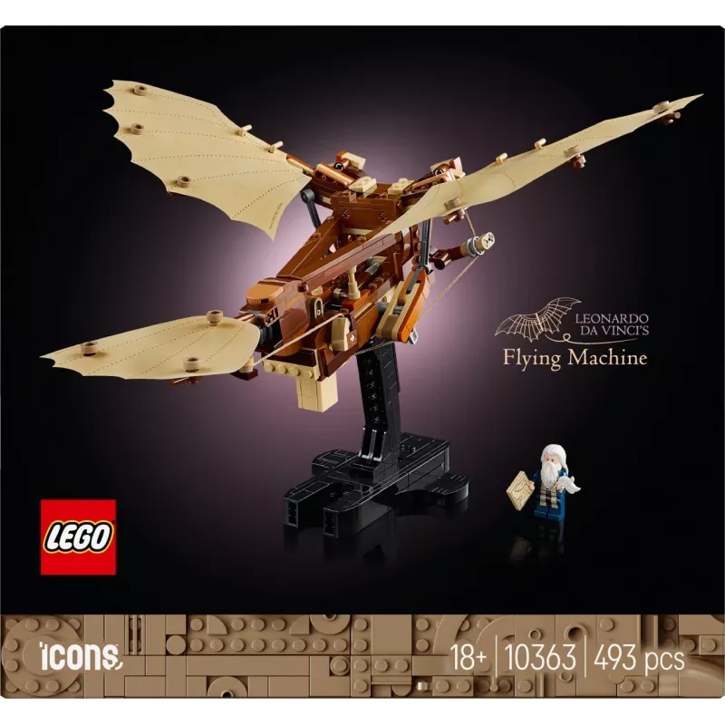 LEGO ICONS 10363 Leonardo da Vinci skraidantis aparatas