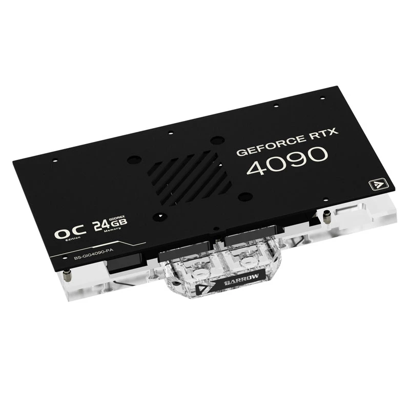 Barrow LRC 2.0 Gigabyte RTX 4090 Aorus Aurora, RGB, juodas - akrilas (BS-GIG4090-PA B)