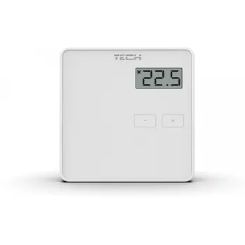 Laidinis kambario valdiklis TECH ST-294V1 baltas — prie sienos tvirtinamas termostatinio tipo valdiklis