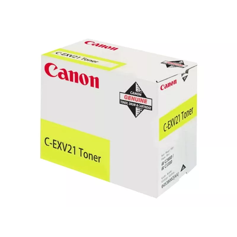 Canon C-EXV21 dažų kasetė 14000 puslapių Geltona
