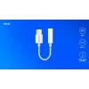 USB Typee 3.1 C (M) – Jack 3.5mm (F) Audio adapter Balta SAVIO AK-52