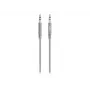 Linksys Belkin MIXIT Aux laidas - garso laidas - 3,5 mm mini lizdas (kištukas) - 3,5 mm mini lizdas (kištukas) - 1,22 m - pilka (AV10164BT04-GRY)