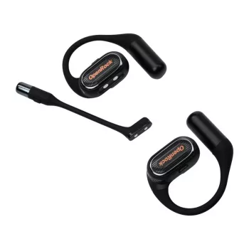 Belaidės ausinės OneOdio OpenRock Link 20, ant ausies, juodos, Bluetooth