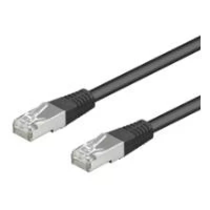 Tinklo kabelis Goobay 95618 juodas 25 m Cat5e