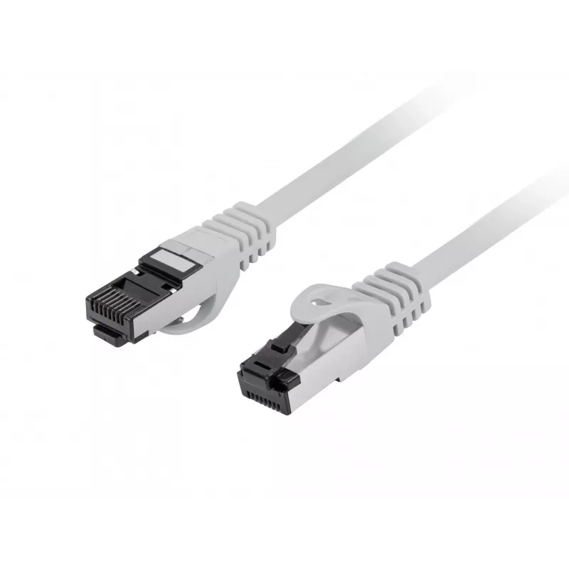 Tinklo kabelis LANBERG Cat8.1 S/FTP (S‑STP) RJ-45–RJ-45 Pilkas 3 m