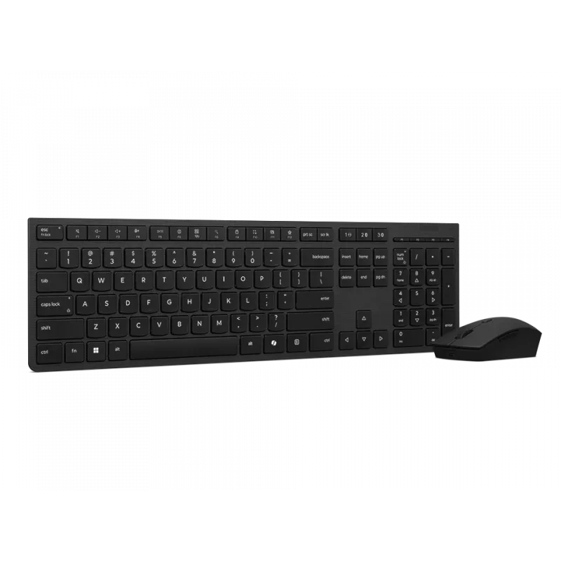 Belaidis klaviatūros ir pelės rinkinys Lenovo 4X31R64354 Bluetooth pilkas
