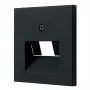 Gira System 55 rėmelio įdėklas, juodas, modelis 0270005