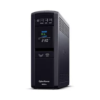 CyberPower CP1600EIPFCLCD nepertraukiamo maitinimo šaltinis (UPS) Line-Interactive 1,6 kVA 1000 W 6 kintamosios srovės lizdų (-ai)