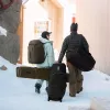 Thule 5157 Roundtrip Riedinė slidžių ir snieglenčių batų kuprinė 60L, giliai chaki