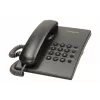 Laidinis telefonas Panasonic KX-TS500 juodas su skambintojo ID ir garsiakalbiu