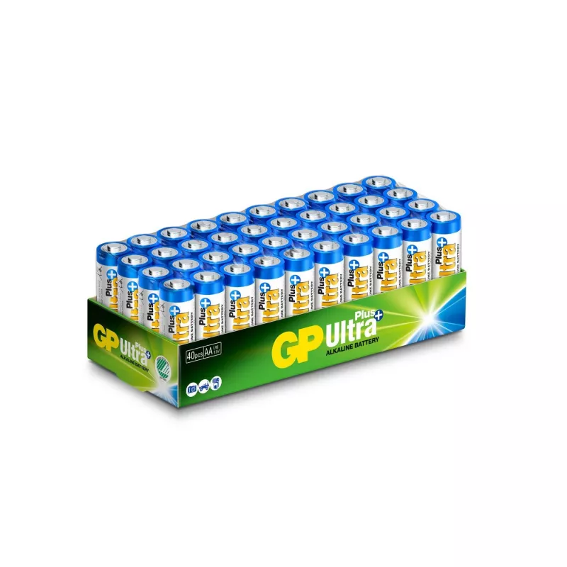 Vienkartinė baterija GP baterijos Ultra Plus Alkaline 15AUP/LR6 AA šarminė