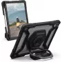 UAG Urban Armor Gear Plasma Handstrap, Kickstand & Screen Protection Case | Apple iPad 10,9 (2022) | skaidrus/juodas | OEM pakuotė | 124470B14340 (124470B14340)