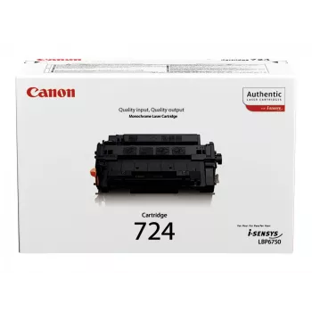Canon CRG-724H dažų kasetė 1 vnt. Originali juoda