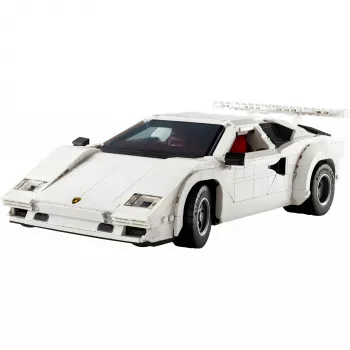 LEGO Icons konstruktorius Lamborghini Countach 5000 Quattrovalvole 10337 — demonstracinis modelis, 1 506 dalys, 340×90×160 mm