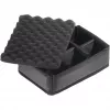 B&W Type 1000 juodas dėklas su išimamu minkštu įdėklu
