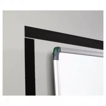 VELCRO Klettband Extra Stark Selbstklebend, Haken & Flausch 50mm x 5m Schwarz