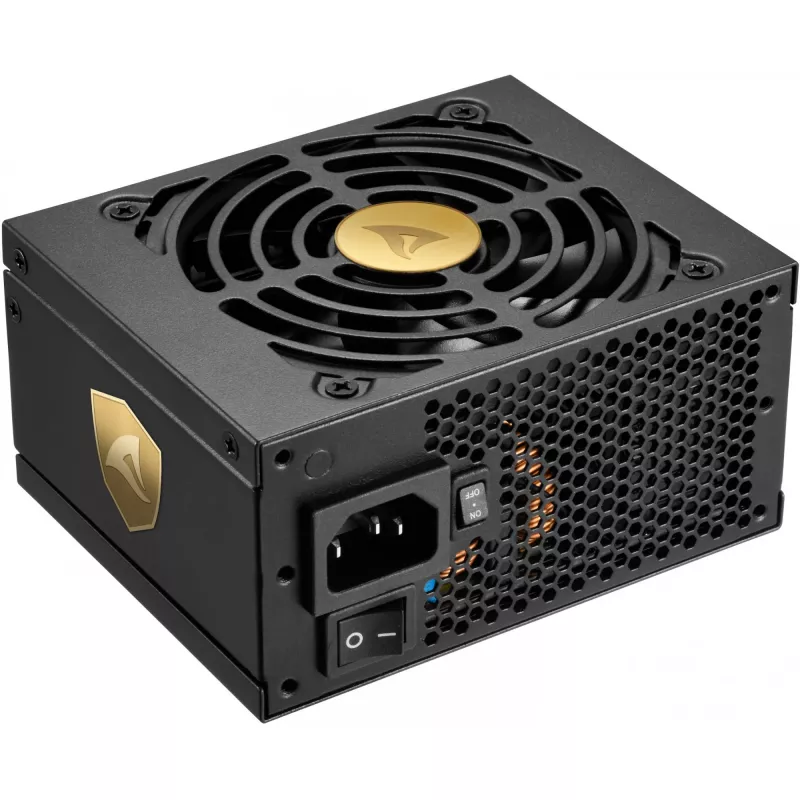 1000W Sharkoon Rebel P20 SFX 1000W (juoda, 1x 12 kontaktų aukštos galios jungtis, 2x PCIe, kabelių valdymas, 1000 vatų)