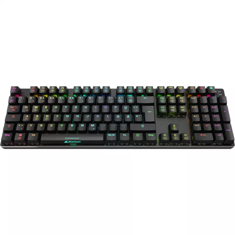 SKILLER SGK36W, Gaming Keyboard black, DE-Layout, Huano Red