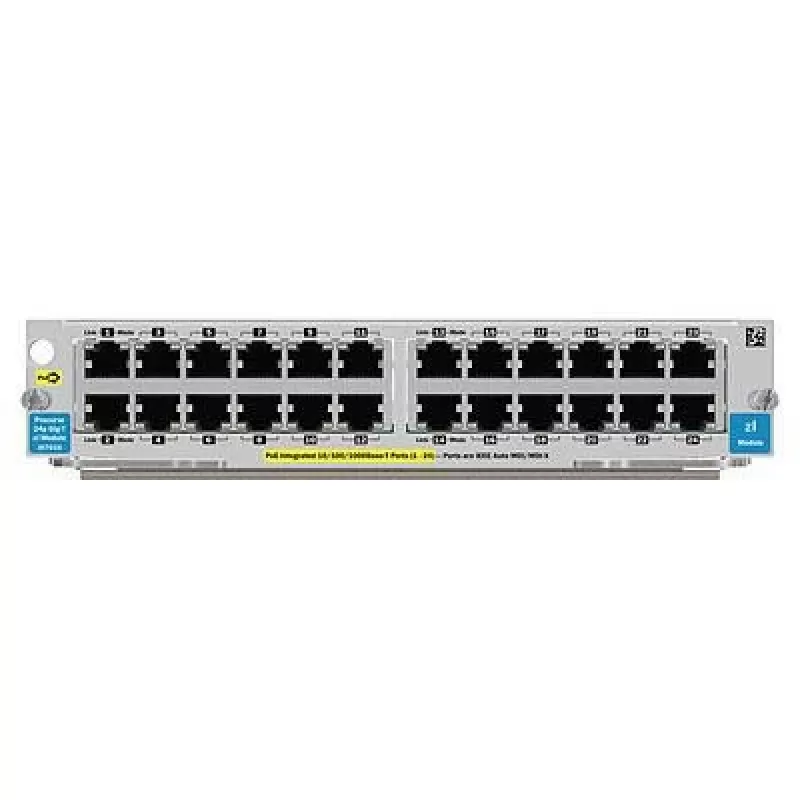Tinklo jungiklio modulis HP Enterprise 24 prievadų Gigabit PoE v2 zl modulis J9534A-RFB