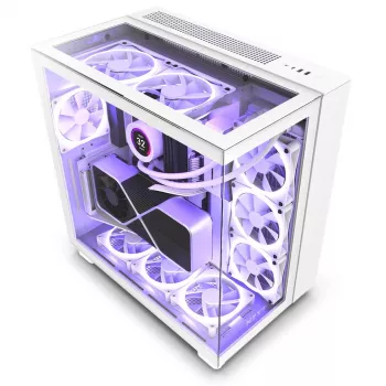 PC dėklas NZXT H9 Elite Midi Tower baltas
