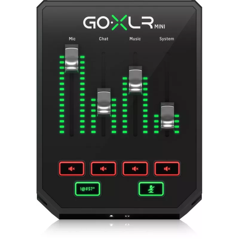 TC Helicon Go XLR Mini - maišytuvas ir garso sąsaja