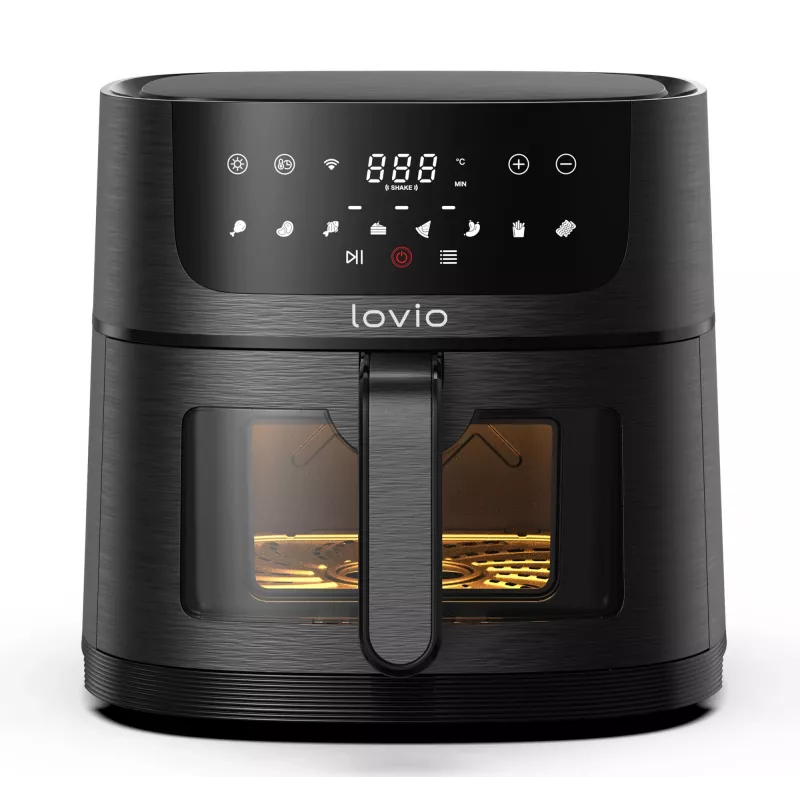 Lovio LVAF002BK PureFry XL Smart 6L Juoda