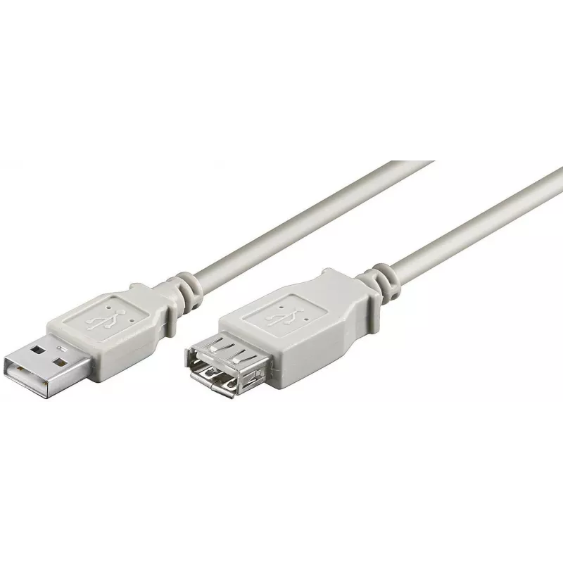 MicroConnect - USB ilginamasis laidas - USB (M) į USB (W) - 5 m
