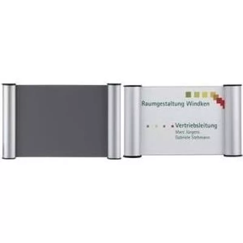 Durų ženklo spaustukas Franken BS0606 148×148 mm įdėklams, sieninis ekrano laikiklis