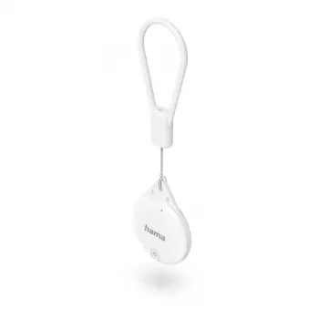 HAMA Item Finder 00185815 Bluetooth, skirtas „Apple Find My“ programėlei, baltas – seklys asmeniniams daiktams rasti