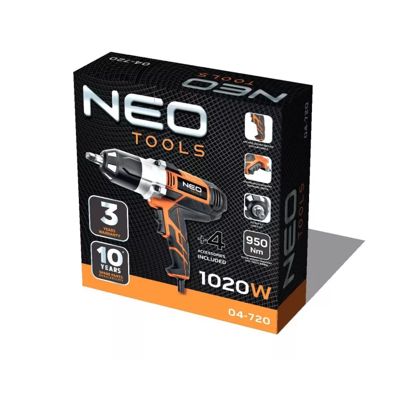 NEO tools 04-720 elektrinis suktuvas / smūginis suktuvas
