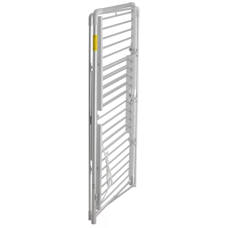 Elektrinė sulankstoma skalbinių džiovyklė Adler AD 7829 — 300 W, 148×52×90 cm, balta, laisvai pastatoma
