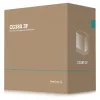 PC Midi Tower DeepCool CG380 3F — juoda, 235×437×451 mm, palaiko 2×120 mm šoninius + 1×120 mm galinį ventiliatorius, apatinis maitinimo blokas, 2,5 colio/3,5 colio HDD