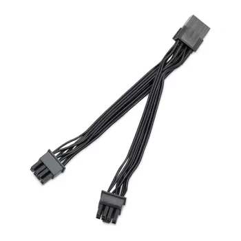 Vandens skirstytuvas EK Water Blocks EK-Loop OmniLink 2-Way 100mm — 2 krypčių aušinimo skysčio skirstytuvas, 100 mm tarpas