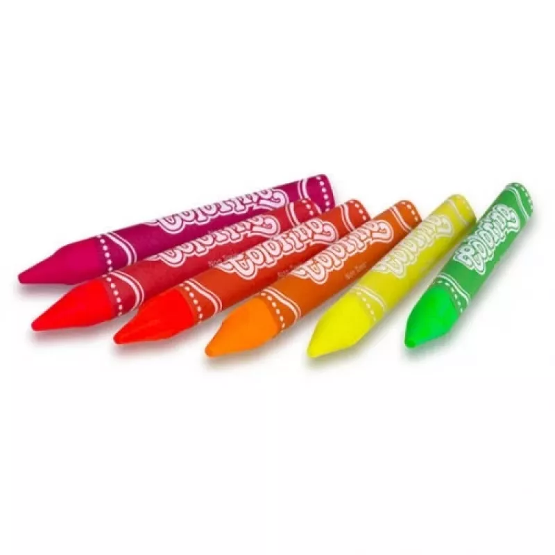 Colorino Kids neoninės kreidelės 6 spalvų
