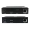 Eaton Tripp Lite Series DisplayPort į HDMI per Cat6 praplėtimo rinkinys su KVM palaikymu, 4K 60Hz, 4:4:4, USB, PoC, HDCP 2.2, iki 230 pėdų, TAA - Vaizdo/garso praplėtimas, HDMI, Di
