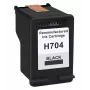 Rašalo kasetė Superbulk HP 704 CN692 juoda, 150 ml, rašalinis pakaitalas HP 704