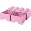 LEGO Brick Drawer 8 rožinis, dėžutė rožinė