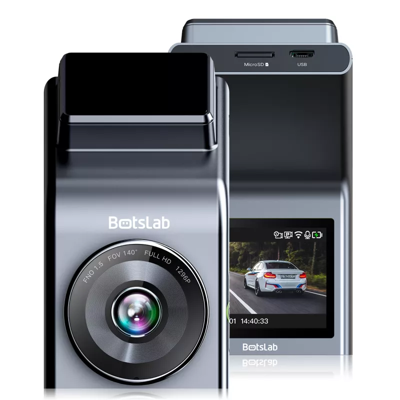 Botslab G300H Pro automobilinė vaizdo kamera, 1296p, GPS