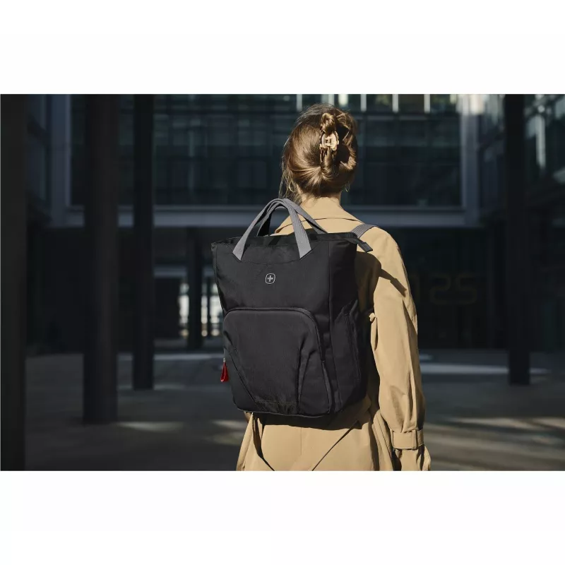 Moteriškas dėklas Wenger SwissGear Motion Vertical Tote 39,6 cm 15,6 col. juodas