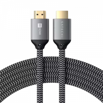 Satechi ST-8KHC2MM - 2 m - HDMI Type A (Standard) - HDMI Type A (Standard) - Pilka
