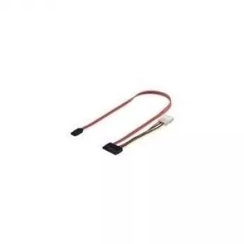 Wentronic Goobay HDD S-ATA kabelis 1,5 Gbit/s / 3 Gbit/s / 6 Gbit/s, 0,5 m - SATA 2in1 duomenų signalo + maitinimo adapteris (68175)