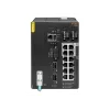 Hewlett Packard Enterprise HPE Aruba 4100i - jungiklis - 8 x 10/100/1000 (PoE 4 klasė) + 4 x 10/100/1000 (PoE 6 klasė) + 2 x SFP+ - montuojamas ant DIN bėgio - PoE 4 klasė / PoE 6 klasė