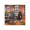 Biuro kėdė mark adler Expert 7.9 juoda — ergonominė pasukama kėdė, juodas audinys, modelis MA-EXPERT 7.9 Juoda