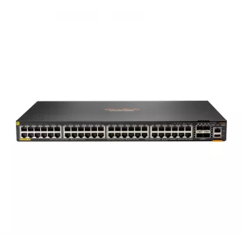 HPE - Aruba Series - Switch - 6200F 48G Class4 PoE 4SFP+ 370W L3 - valdomas - 48 x 10/100/1000 (PoE+) + 4 x 1 Gigabit / 10 Gigabit SFP+ - montuojamas ant stovo - PoE+ (370 W) - AC 100 -