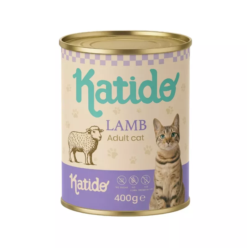 KATIDO aviena - šlapias kačių maistas - 400g