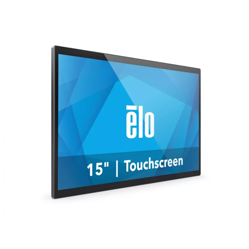 Elo 1504LS, 38,1 cm (15''), projekcinis talpinis, 10 lietimo taškų, Full HD, USB-C, rinkinys, pilkas jutiklinis monitorius, Ekrano įstrižainė: 38,1 cm (15''), projekcinis talpinis, 10 lietimo taškų, 1920x1080 pikselių,