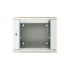 Extralink stovo spinta 9U 600x600 AZH pilka, montuojama ant sienos, atverčiama