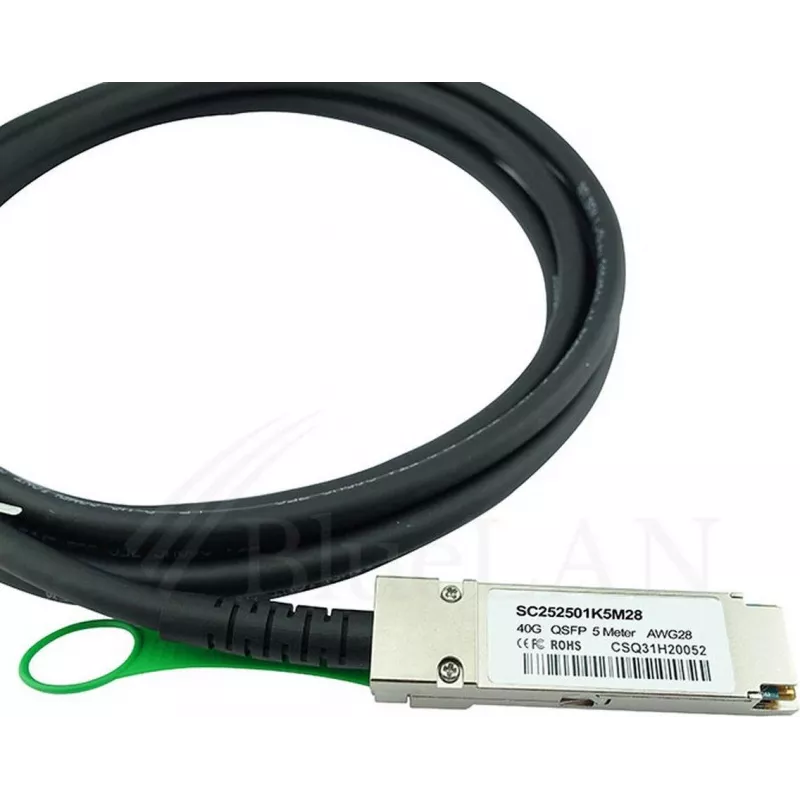 CBO QSFP Direct Attach kabelis SC252501R2M28-BL 2 m 56G InfiniBand FDR