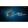 Raktų pakabuko žibintuvėlis Nitecore TINI3, juodas, 600 lm, USB įkraunamas